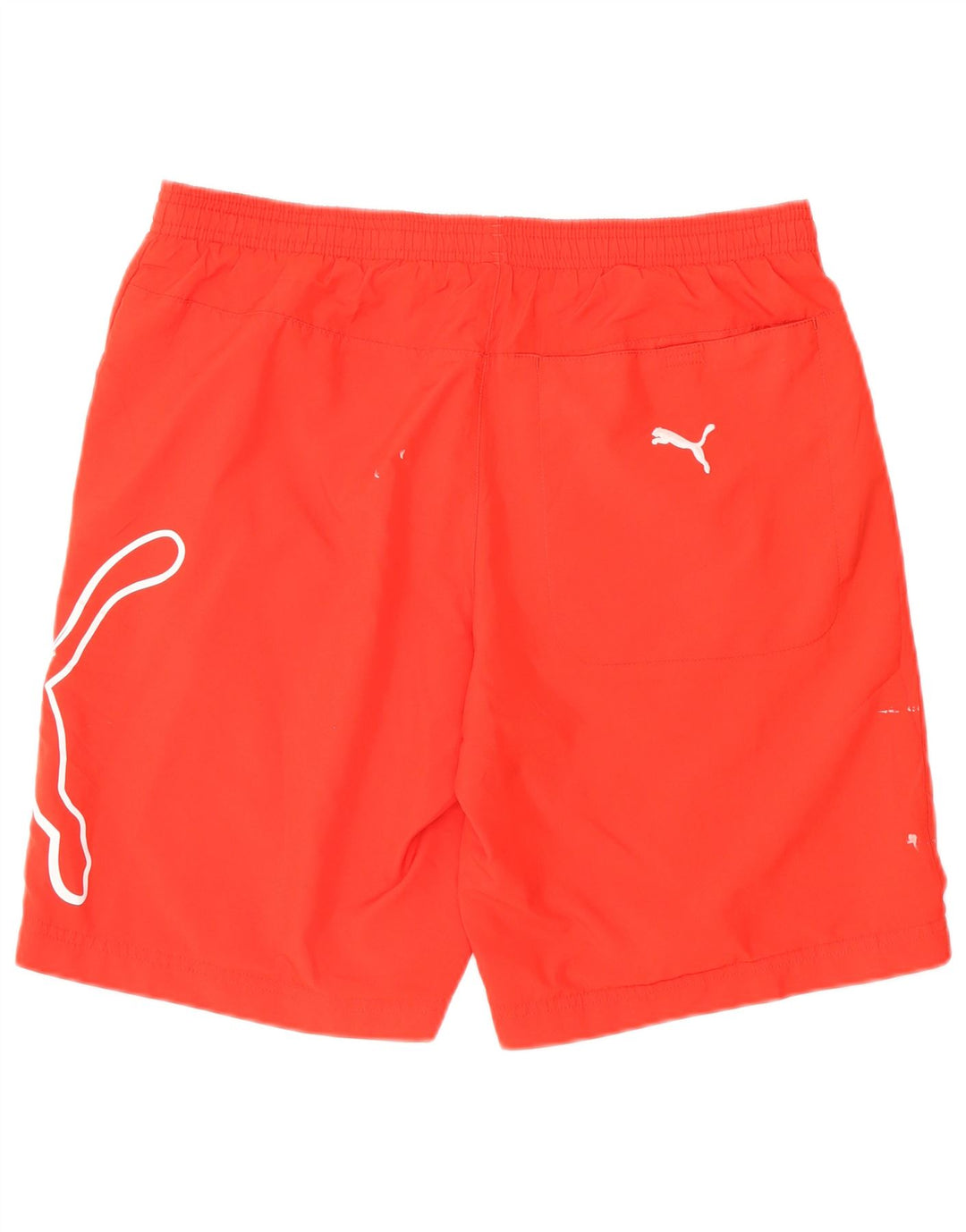 Мужские спортивные шорты с рисунком Puma, маленькие красные