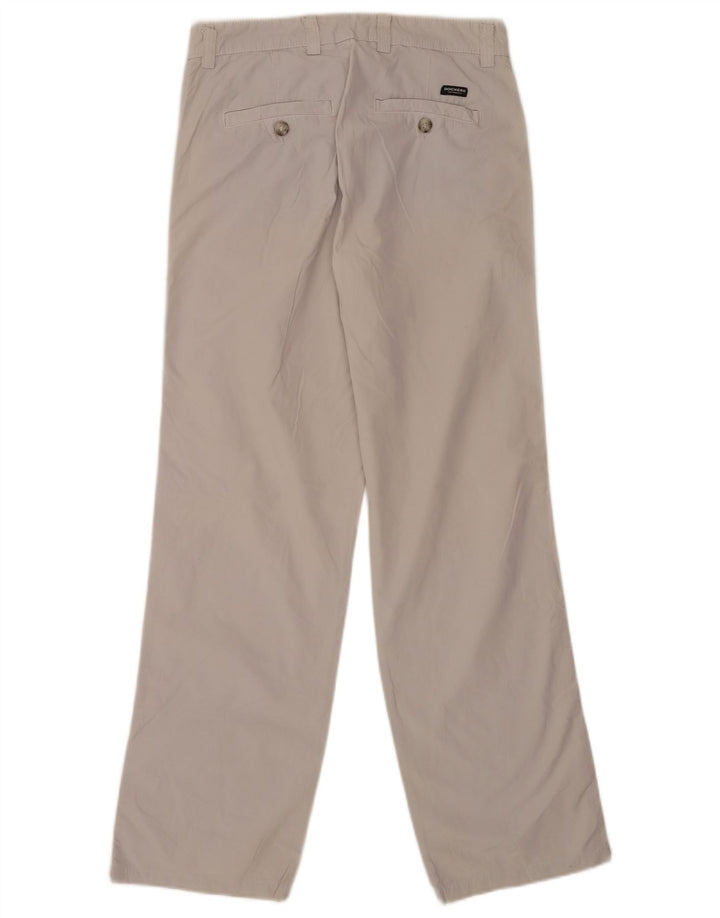 Мужские брюки-чиносы Dockers стандартного кроя W31 L32, серый хлопок
