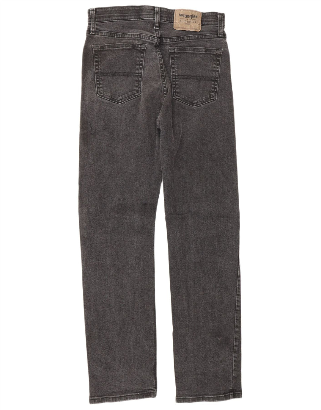 Мужские прямые джинсы Wrangler W28 L30, серый хлопок