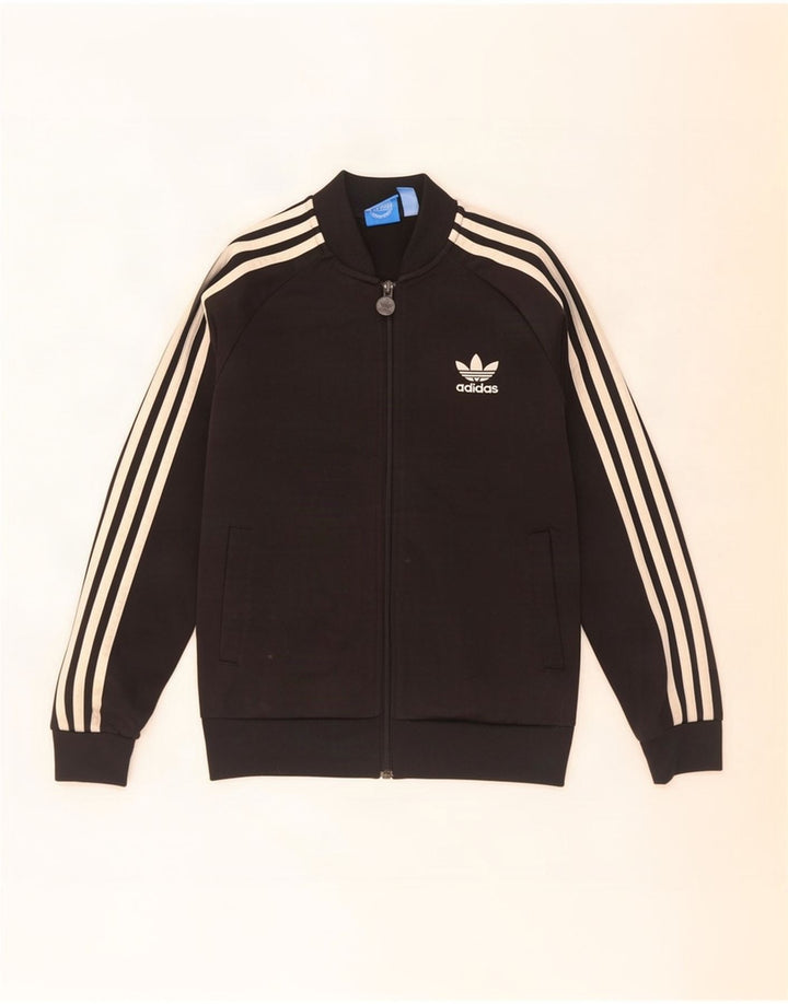 Спортивный костюм Adidas для мальчиков 11-12 лет, черный полиэстер