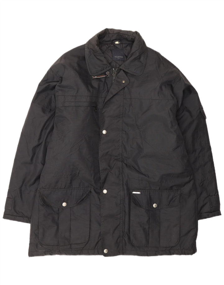 Мужская ветровка Valentino IT 54 2XL Черный Полиамид