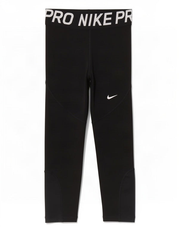 Женские леггинсы-капри Nike Dri Fit UK 6 XS, черный полиэстер