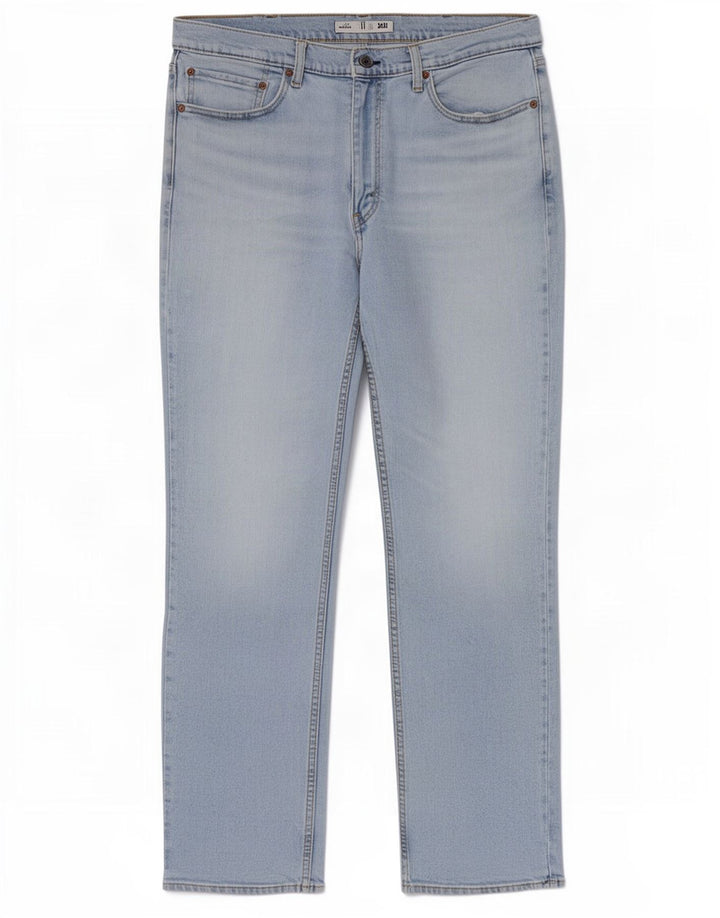 Мужские прямые джинсы Levi's 514 W38 L32 синие, хлопок