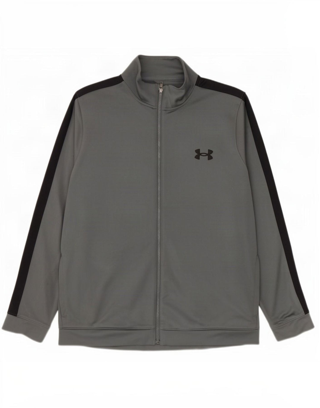 Мужской спортивный костюм Under Armour, верхняя куртка XL, серый полиэстер с цветными блоками