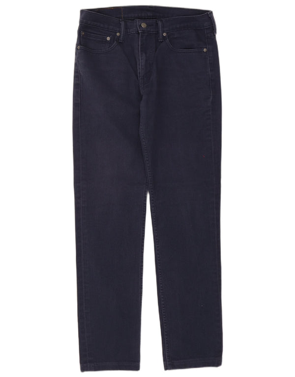 Мужские джинсы Levi's 511 Slim W32 L32 Темно-синие, хлопок