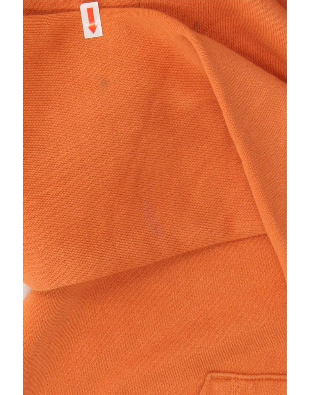 PUMA Womens Hoodie Jumper UK 14 Medium Orange Cotton