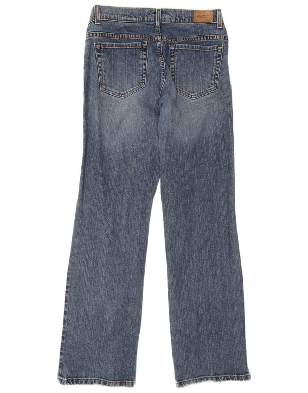 Женские джинсы Eddie Bauer Bootcut США 8, средние W28 L32, синие, хлопок