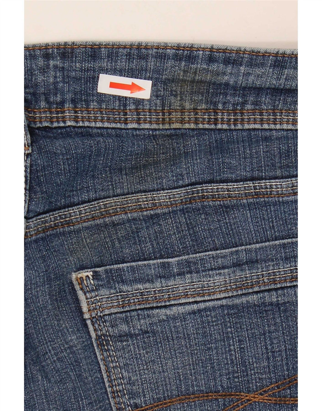 Женские джинсы Lee Riders Bootcut США 12, большие размеры W33 L27, синий хлопок