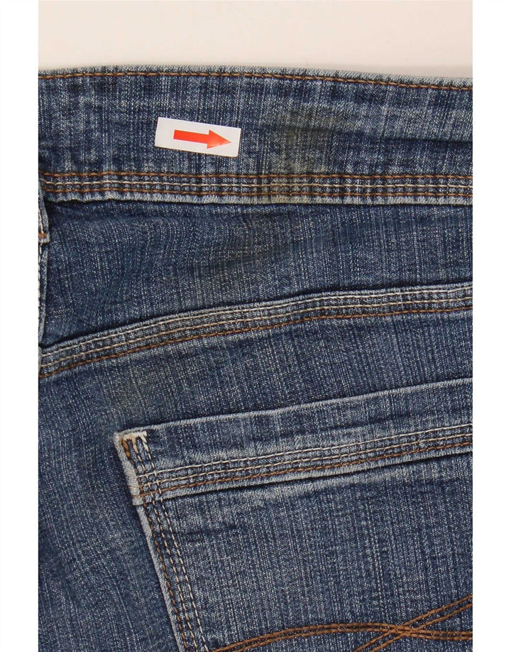 Женские джинсы Lee Riders Bootcut США 12, большие размеры W33 L27, синий хлопок