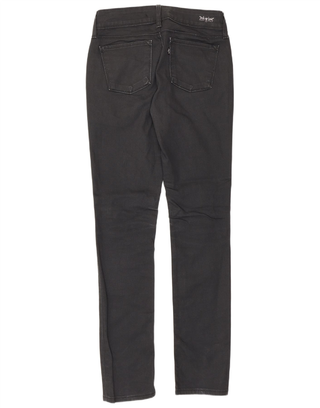 Женские узкие джинсы Levi's W28 L32, черный хлопок