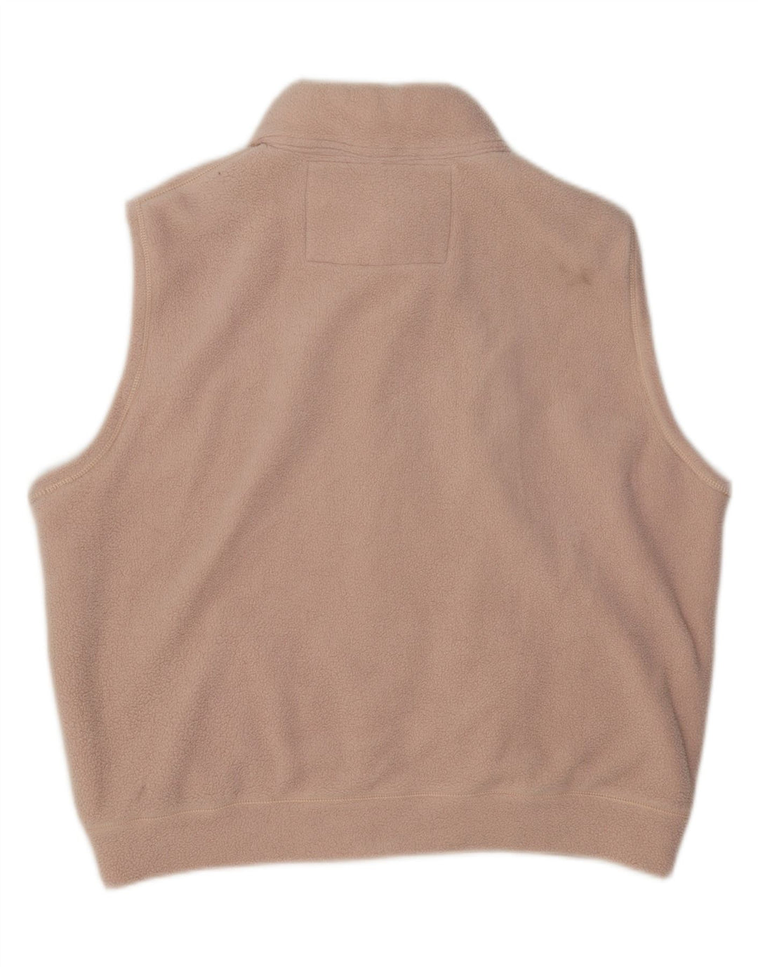 OUTRAGE Womens Oversized Fleece Gilet UK 14 Medium Pink Polyester Vintage Outrage and Second-Hand Outrage from Messina Hembry 