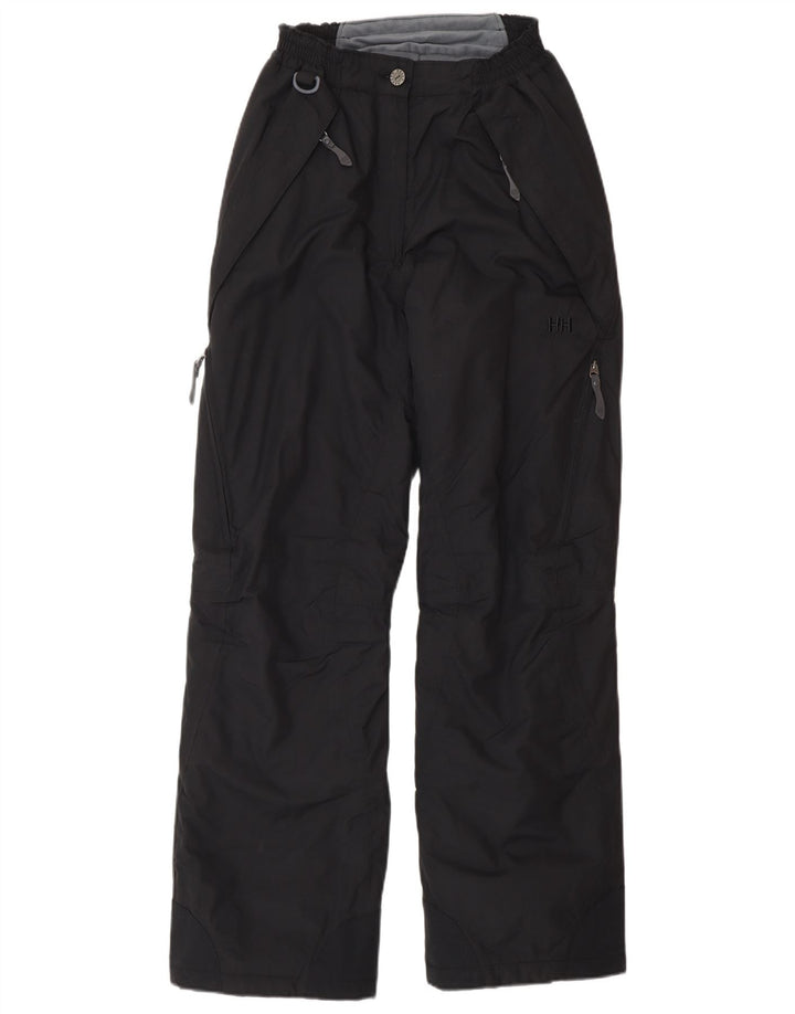 Женские лыжные брюки Helly Hansen UK 6 XS, черный нейлон