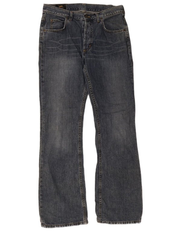 Джинсы Lee Mens Denver Bootcut W34 L34 Темно-синие, хлопок