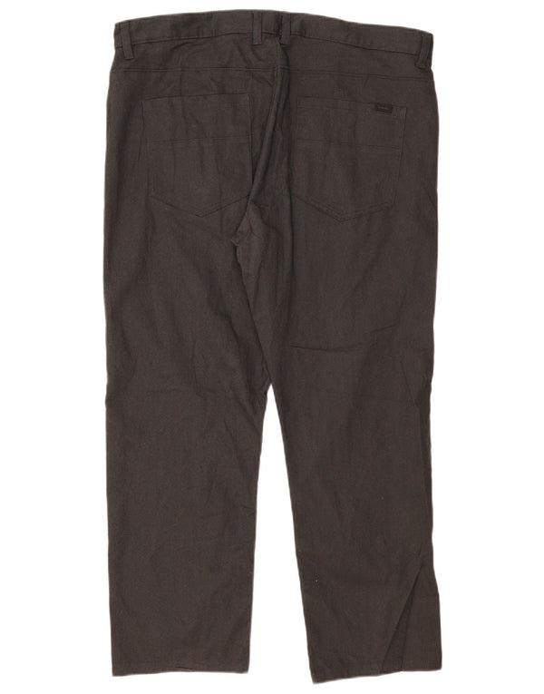 CALVIN KLEIN Мужские повседневные брюки Slim Fit W36 L30, черный хлопок