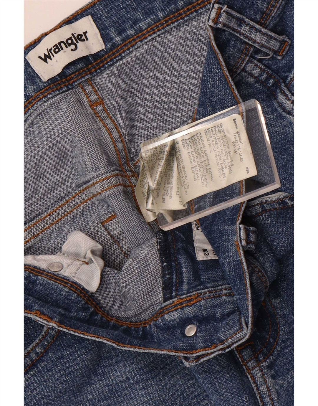 Мужские джинсы Wrangler Texas Slim W36 L32, синий хлопок