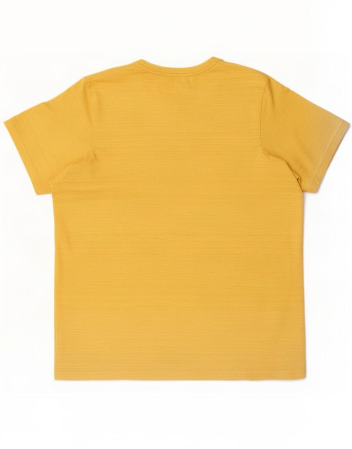 Мужская футболка Nike Dri Fit Standard, маленький желтый полиэстер