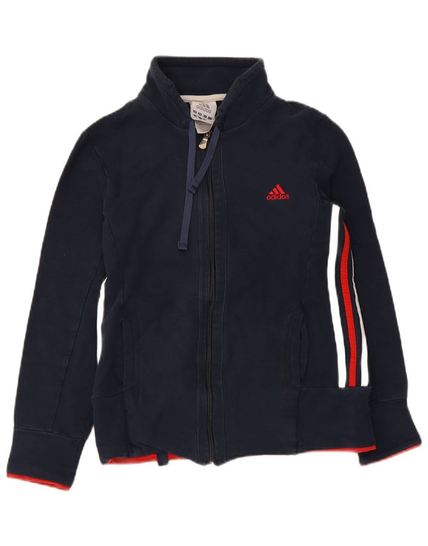 Спортивный костюм Adidas для мальчиков стандартной посадки, верхняя куртка 9–10 лет, маленький темно-синий