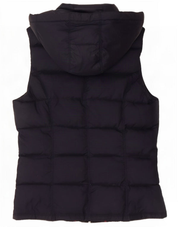 Женский жилет с капюшоном Tommy Hilfiger UK 10, маленький, темно-синий, нейлон