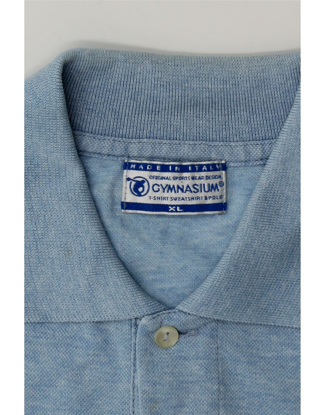 Мужская рубашка поло GYMNASIUM XL синяя