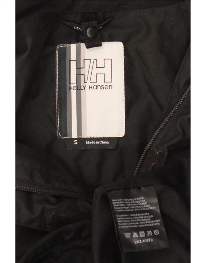 Helly Hansen Женская ветровка оверсайз с капюшоном UK 10, маленькая черная
