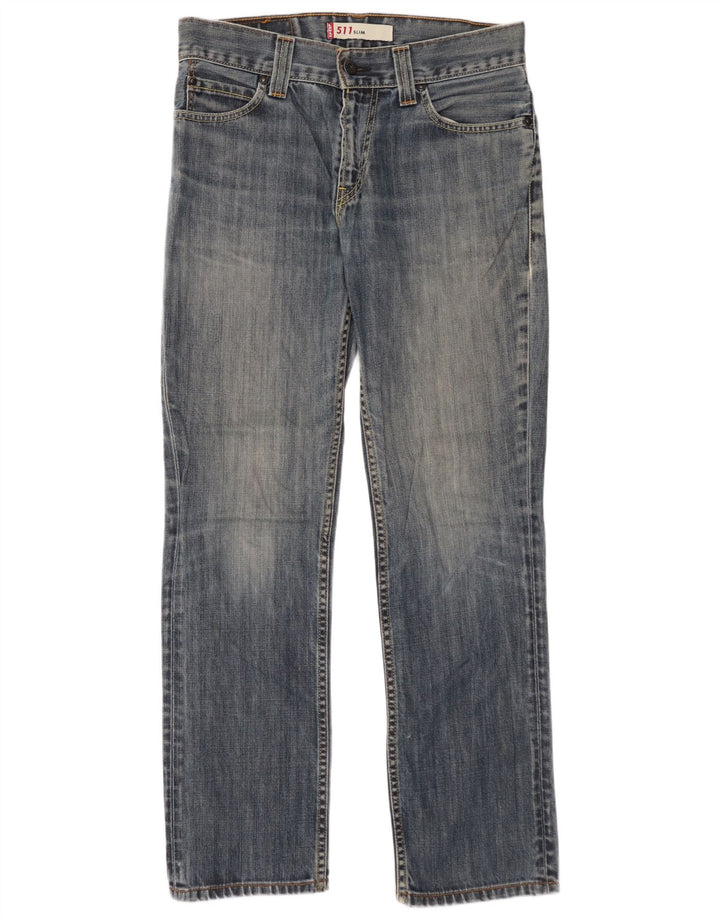 Levi's Мужские узкие джинсы 511 W33 L34 Синие