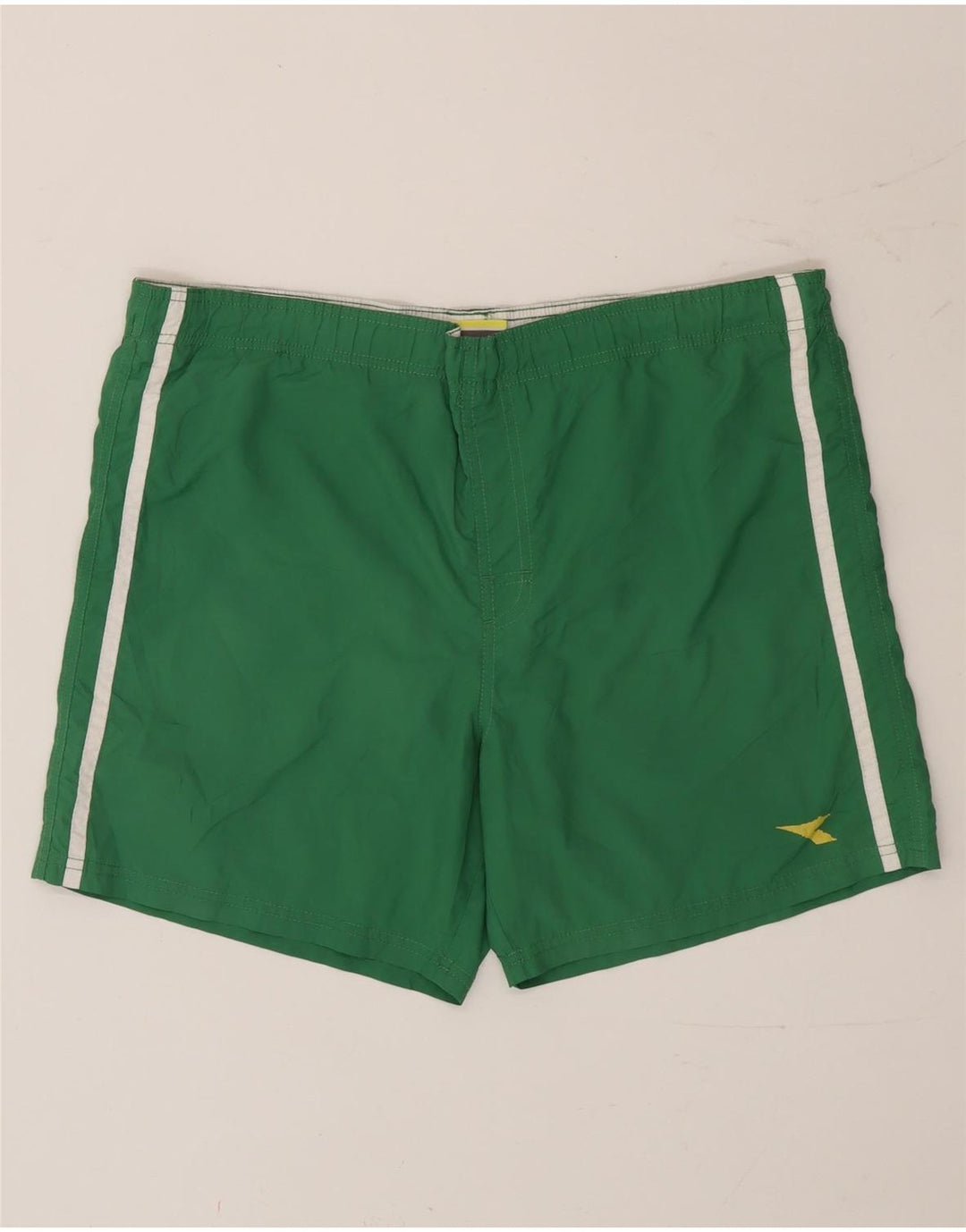 Мужские шорты для плавания Diadora 2XL, зеленый полиэстер