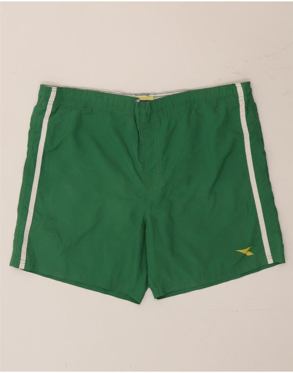 Мужские шорты для плавания Diadora 2XL, зеленый полиэстер