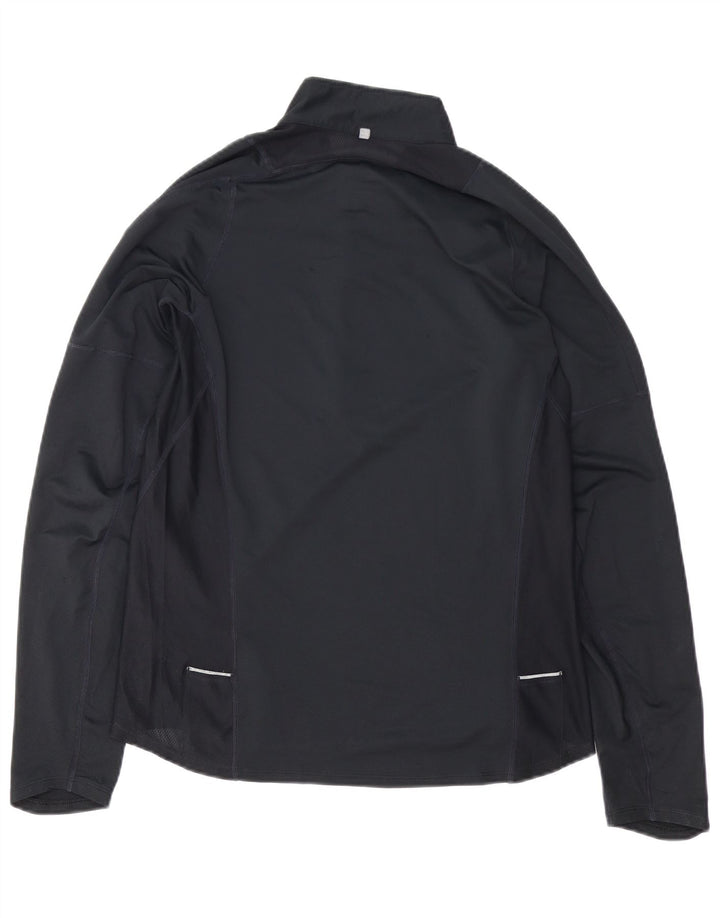 Мужской пуловер-спортивный костюм Nike Dri Fit UK 38/40, средний, темно-синий