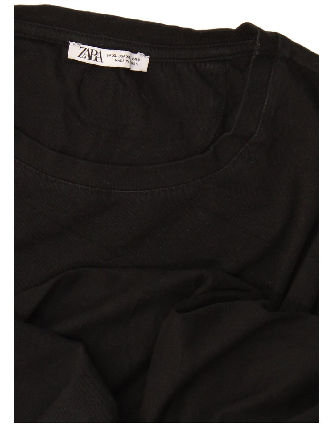 Мужской топ с длинным рукавом Zara XL, черный