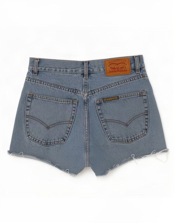 Женские джинсовые шорты Levi's Medium W29, синие, хлопок