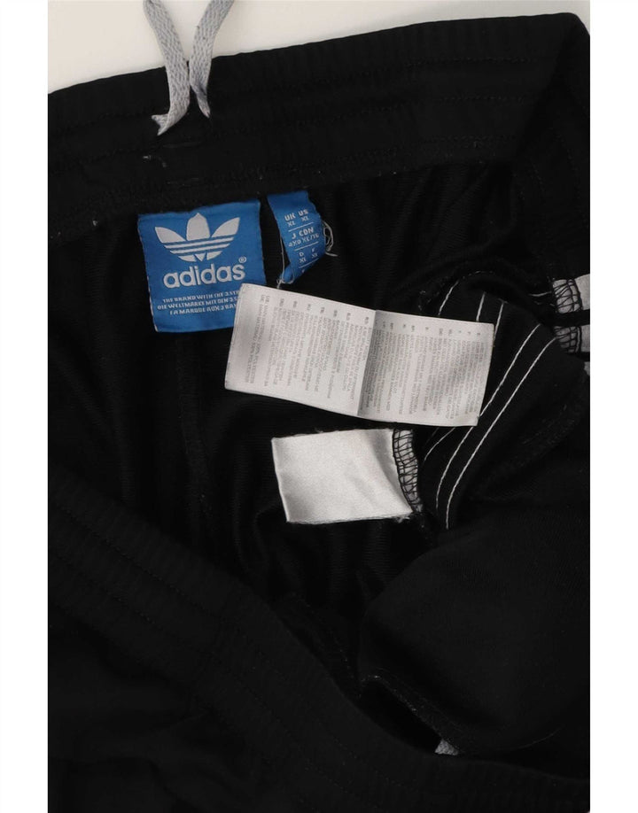 Мужские спортивные брюки Adidas XL черные из полиэстера