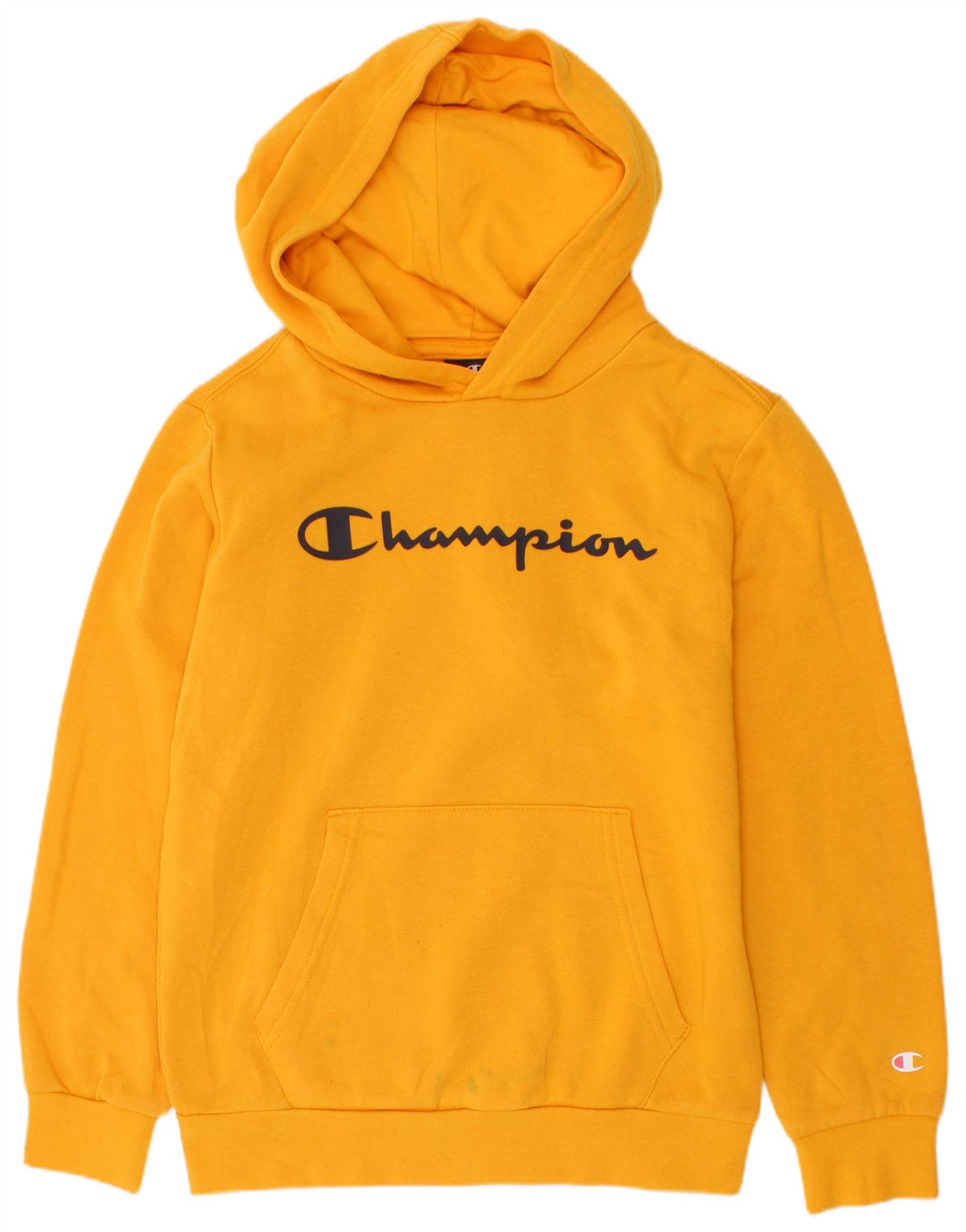 Джемпер с капюшоном Champion для мальчиков 9–10 лет, средний желтый цвет