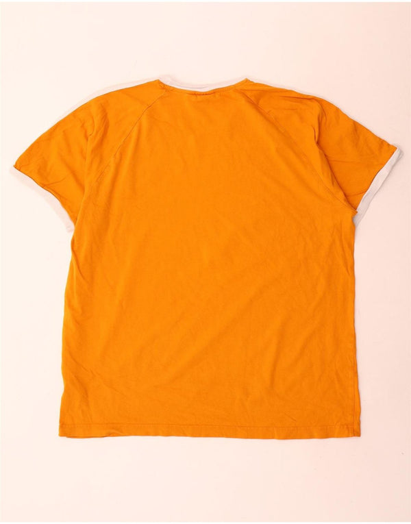 Мужская футболка Adidas Top 2XL Оранжевый хлопок