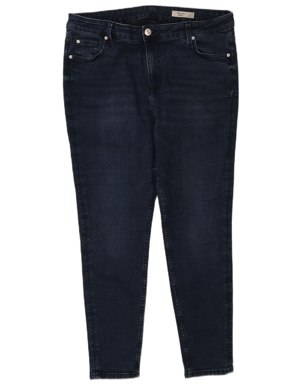 Женские джинсы скинни Marks & Spencer The Ivy UK 18 XL W36 L28 Синие