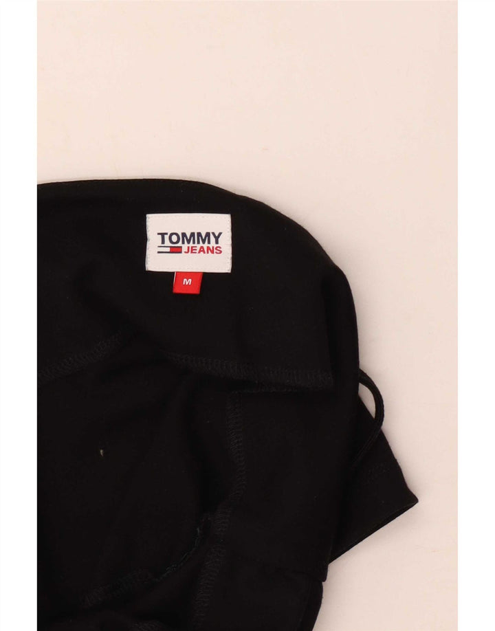 Женский укороченный топ с лямкой на бретельках Tommy Hilfiger UK 12, средний черный