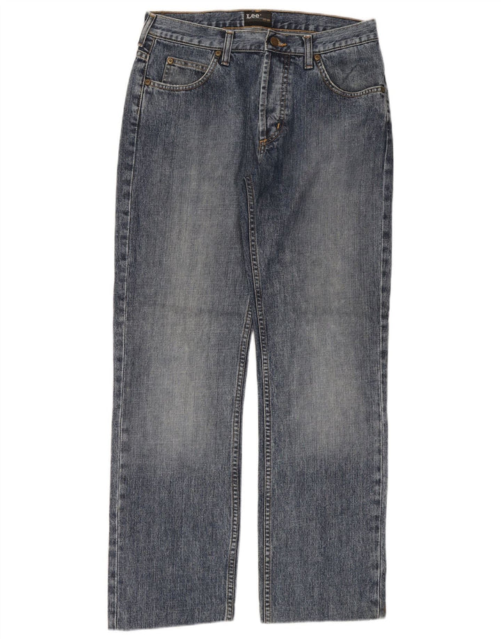 Мужские прямые джинсы Lee Seattle W31 L30, синий хлопок