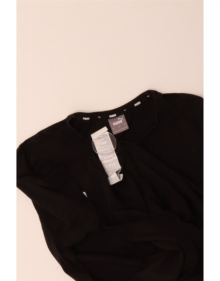PUMA Mens T-Shirt Top Large Black Cotton Vintage Puma and Second-Hand Puma from Messina Hembry 