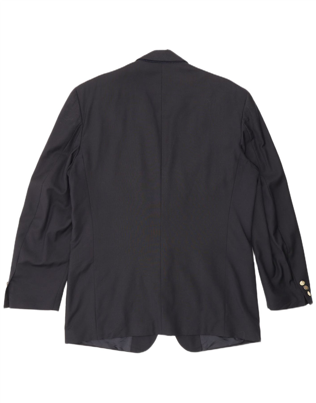 Мужской пиджак на 2 пуговицах Yves Saint Laurent IT 52 XL темно-синий, новая шерсть