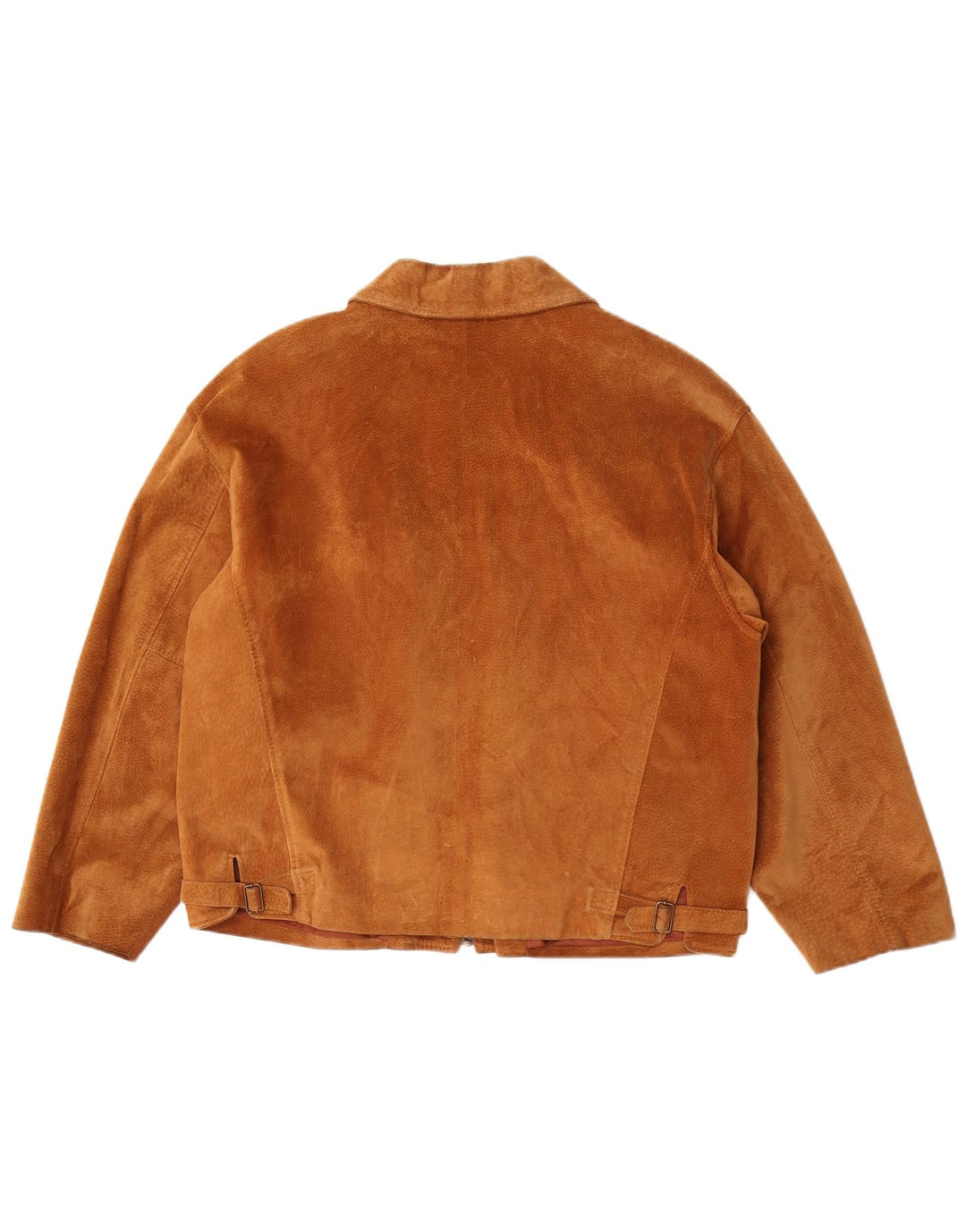 Мужская замшевая куртка Antica Pelleria UK 44 2XL коричневая