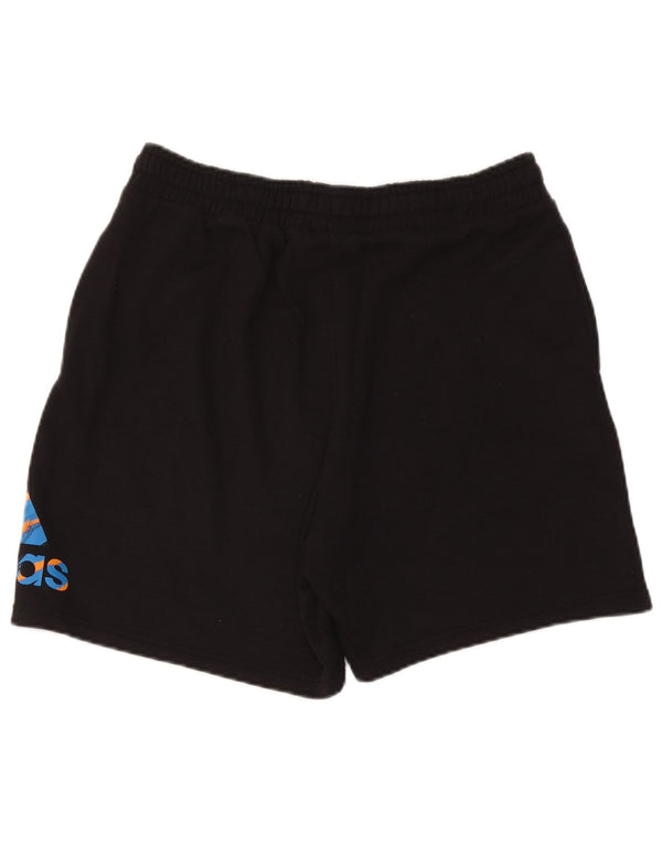 Adidas Мужские спортивные шорты с рисунком XL, черные, хлопок