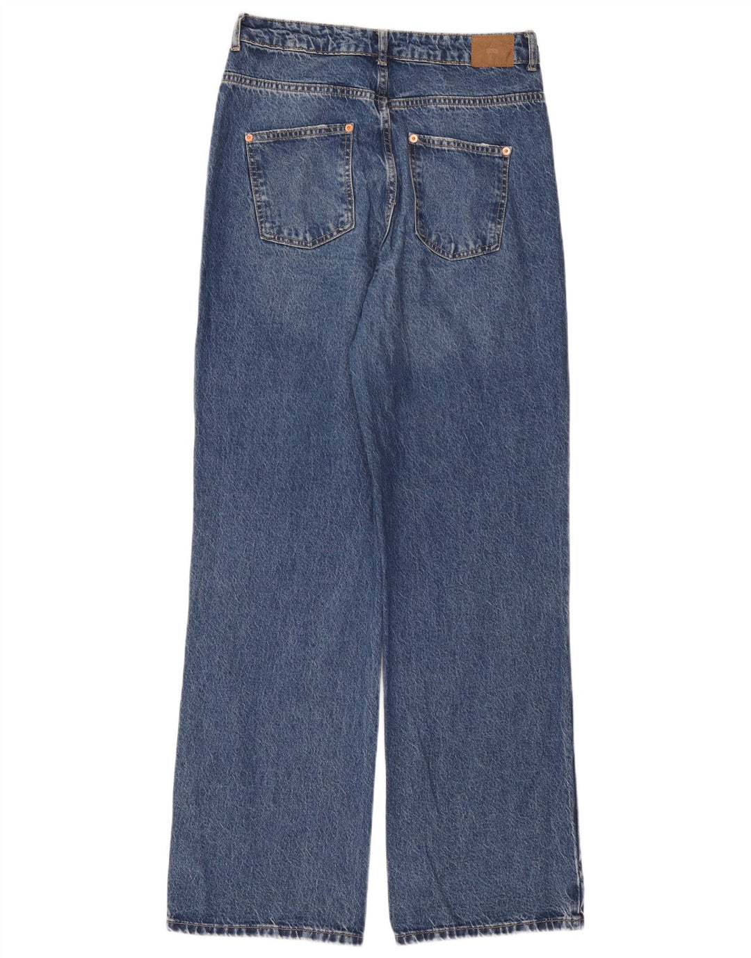 Женские прямые джинсы Zara EU 40 Medium W30 L33, синие, хлопок