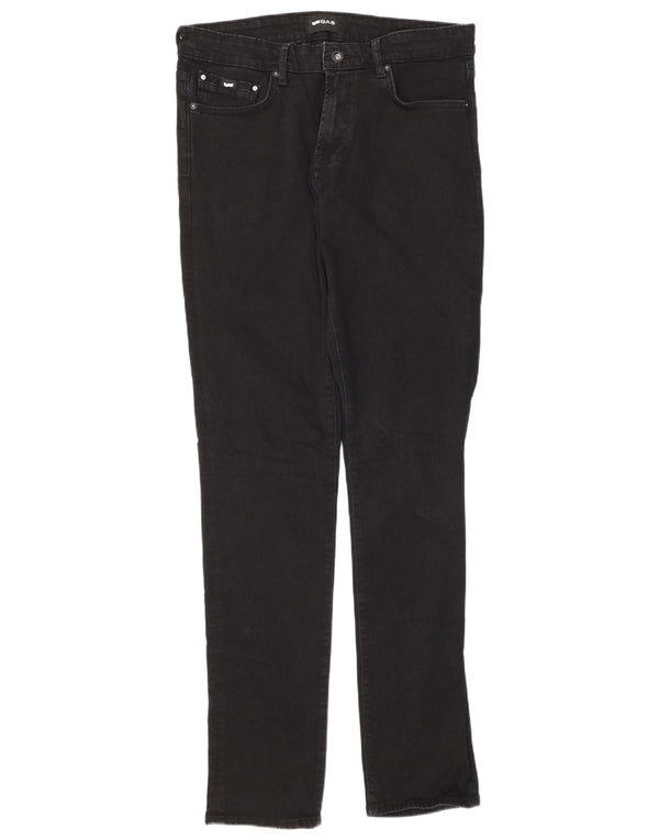 Мужские джинсы Gas Albert Slim W33 L34, черный хлопок