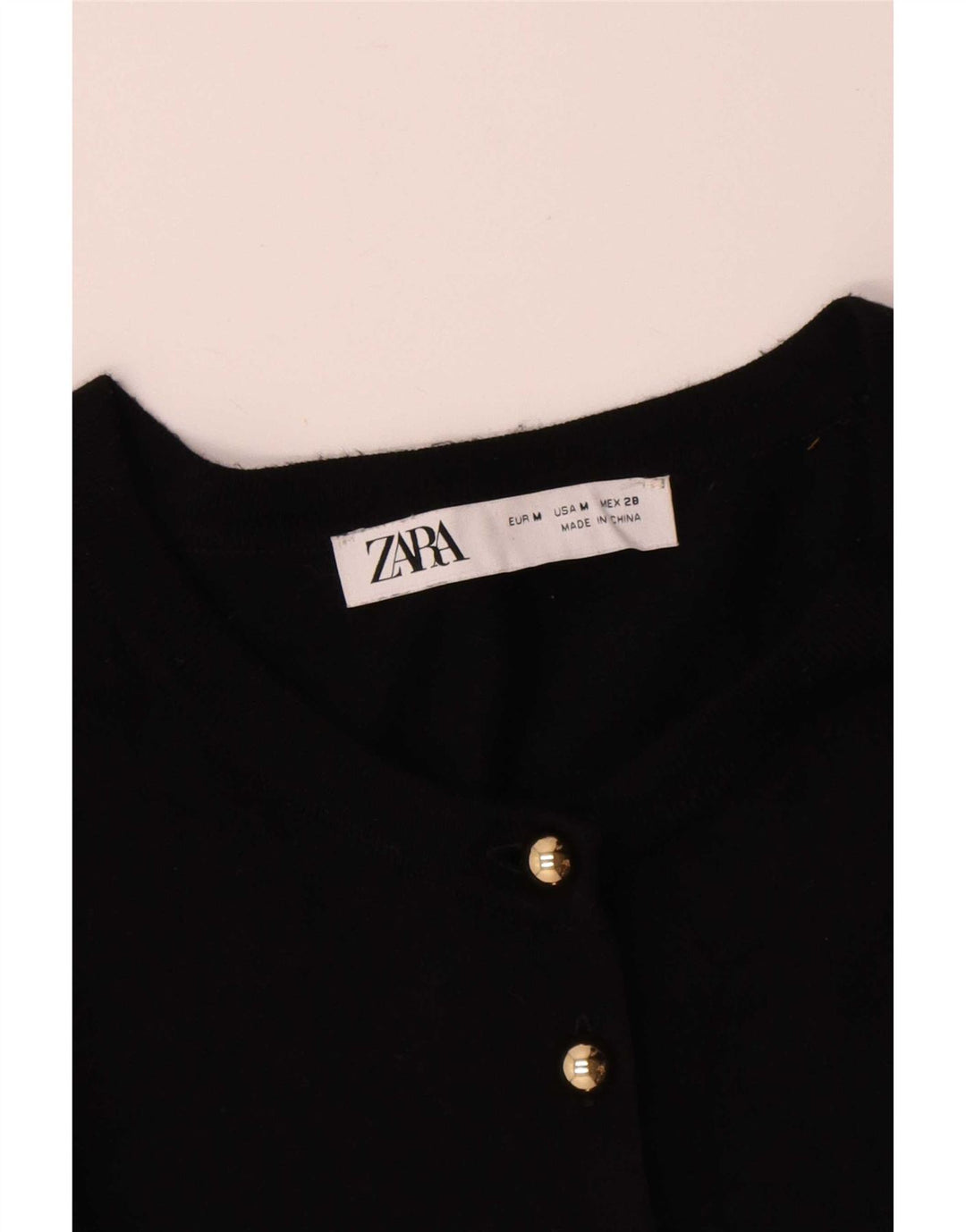 Женский кардиган Zara UK 12, средний черный
