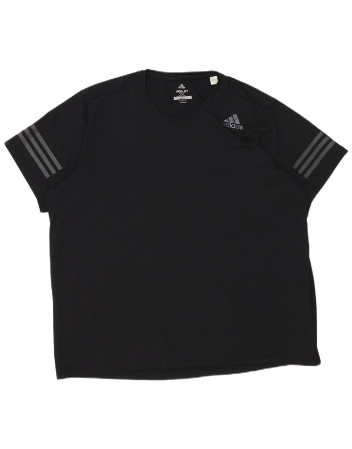 Adidas Мужская футболка Climacool Top 2XL Черный