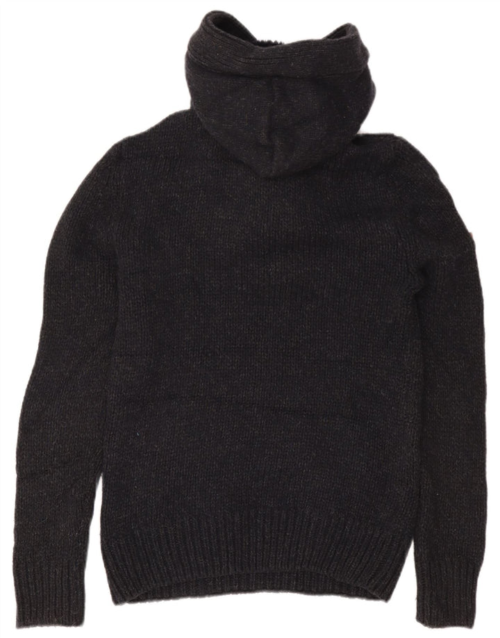 Мужской свитер с капюшоном Superdry, средний темно-синий, акрил