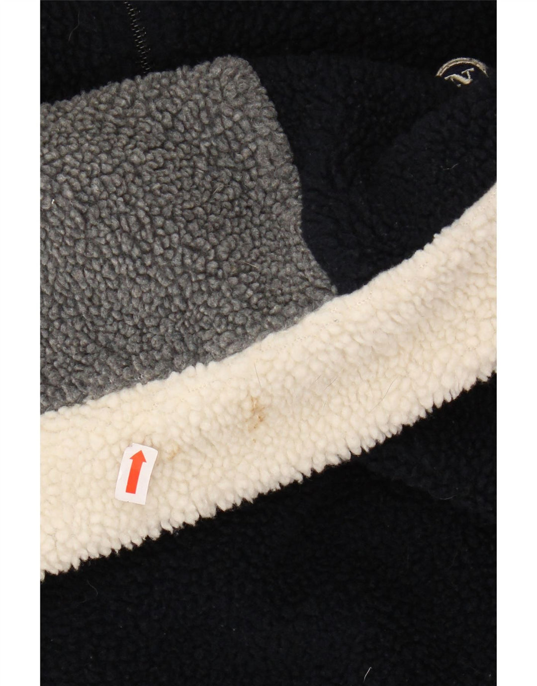 Мужской флисовый джемпер NORTH SAILS на молнии с рисунком, размер XL, темно-синий, цветных блоков