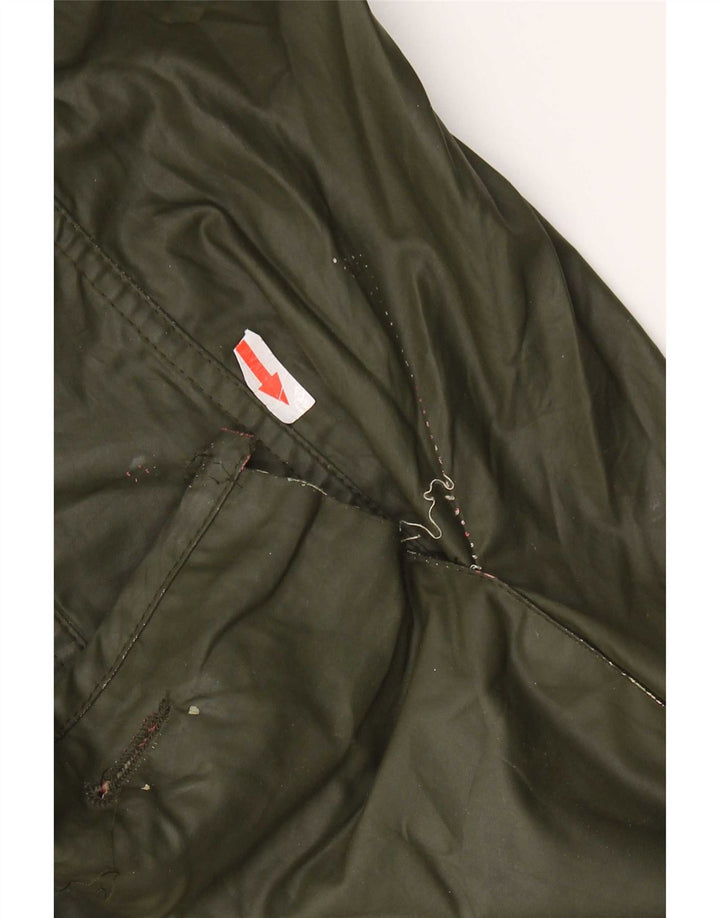 Женская куртка Barbour из вощеного хлопка UK 10, маленький цвет хаки