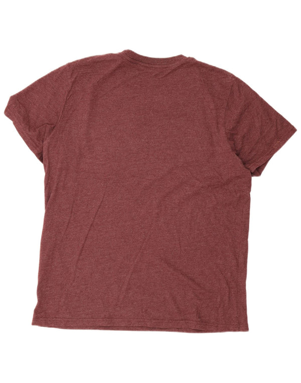 Мужская футболка с рисунком Superdry Top 2XL Бордовый хлопок