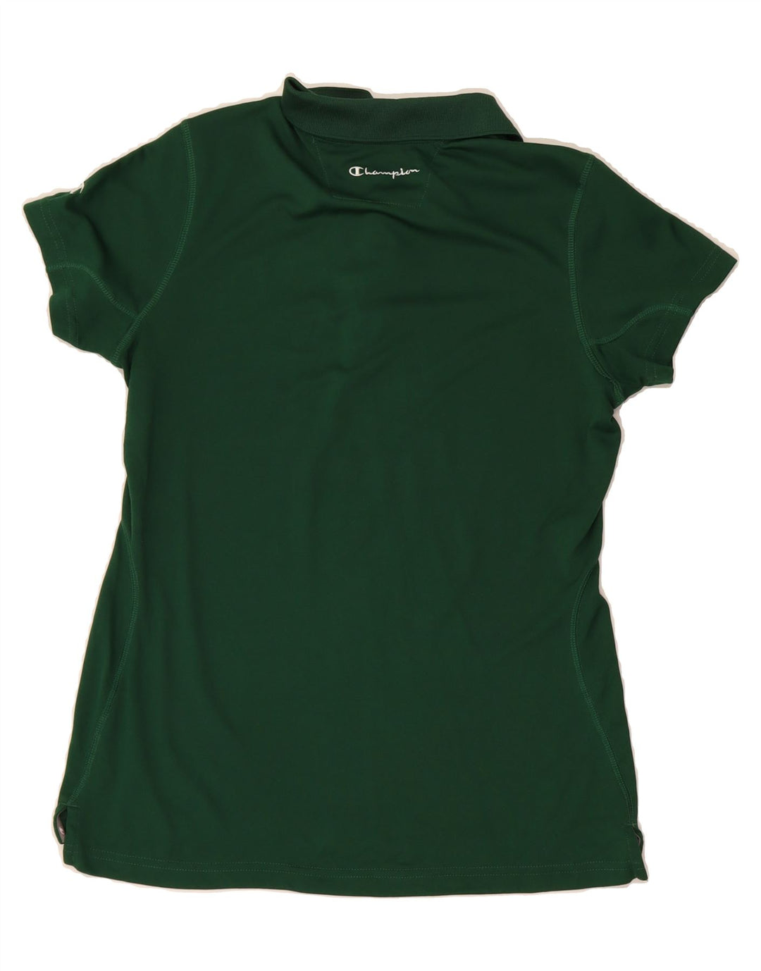 CHAMPION Womens Cougars Graphic Polo Shirt UK 16 Large Green Polyester Vintage Champion and Second-Hand Champion from Messina Hembry 