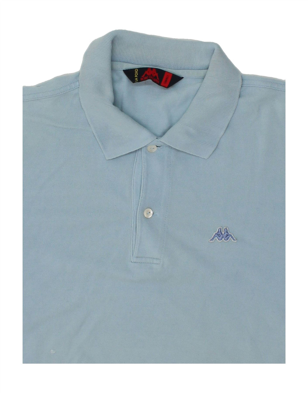 KAPPA Mens Polo Shirt Small Blue Cotton Vintage Kappa and Second-Hand Kappa from Messina Hembry 